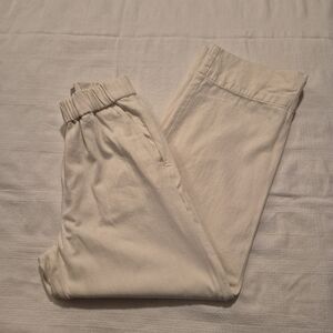 Everlane women's size 6 The Easy Jean Organic Cotton pants color Canvas VGUC